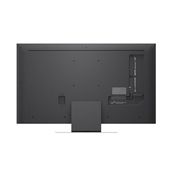 Een LG Mini RGB evo AI MRGB85 toont Precision Dimming aan de hand van een gesplitst beeld, waarbij aan de linkerkant conventionele LED wordt vergeleken met diepere zwarttinten en verbeterde contrastdefinitie aan de rechterkant, mogelijk gemaakt door de alpha 8 AI-processor.
